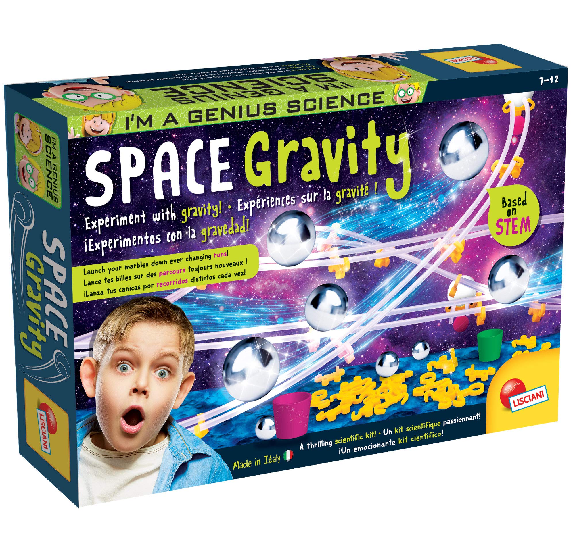 Lisciani I'm A Genius Stem Games, Space And Gravity Educational Kit - EX77144
