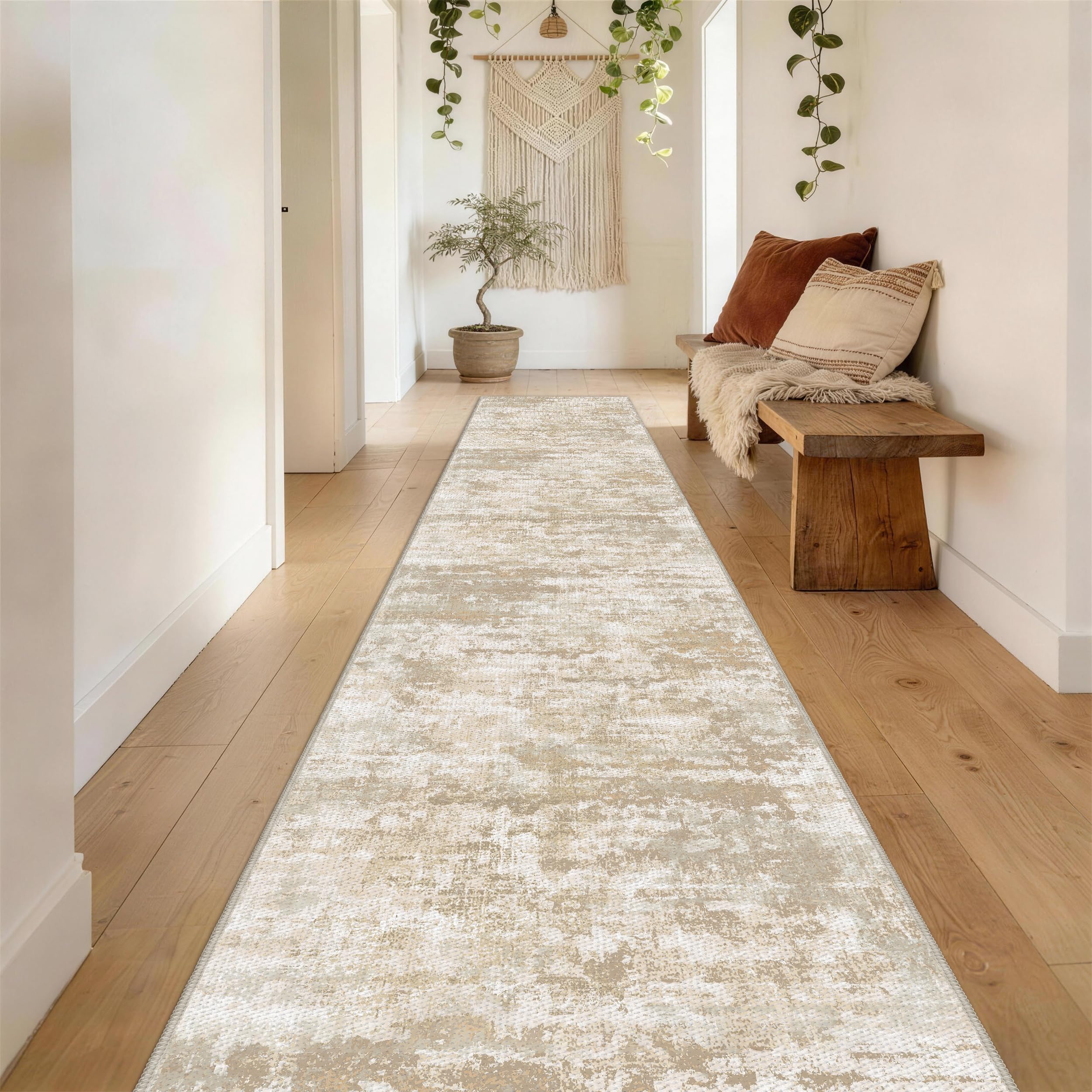 TTelephant 12ft Silicone Runner Rug
