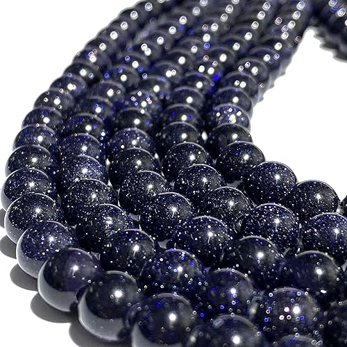 Miniatura 56 de ABCGEMS - Cuentas de morganita africana (agujero grande de 0.079 in)