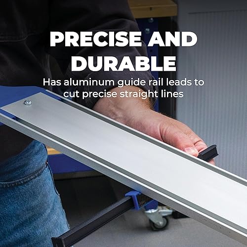 Miniatura 2 de Kreg KMA4700-E Guía de borde recto XL - 8 pies - Para sierra circular - Para corte cruzado y corte Rip - Rieles guía de aluminio - Herramientas y