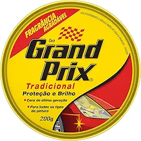 Cera Tradicional Proteção e Brilho 200 g, Grand Prix, Pequeno