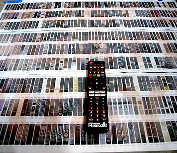 Replacement Universal TV Remote Control for Every LCD LED PLASAMA and Smart TV. Includes 6 Smart Buttons