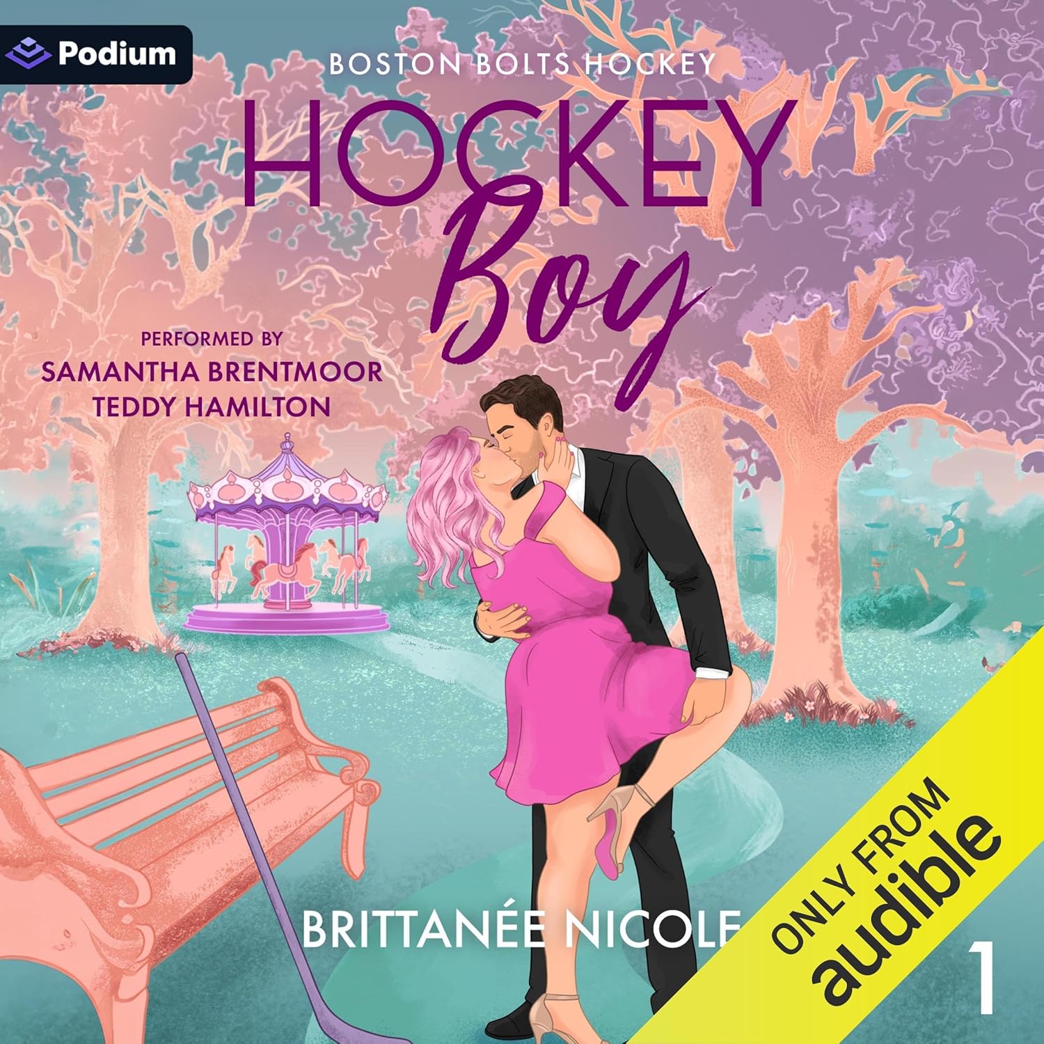 Hockey Boy: Boston Bolts Hockey, Book 1 (Audiobook) Thumbnail