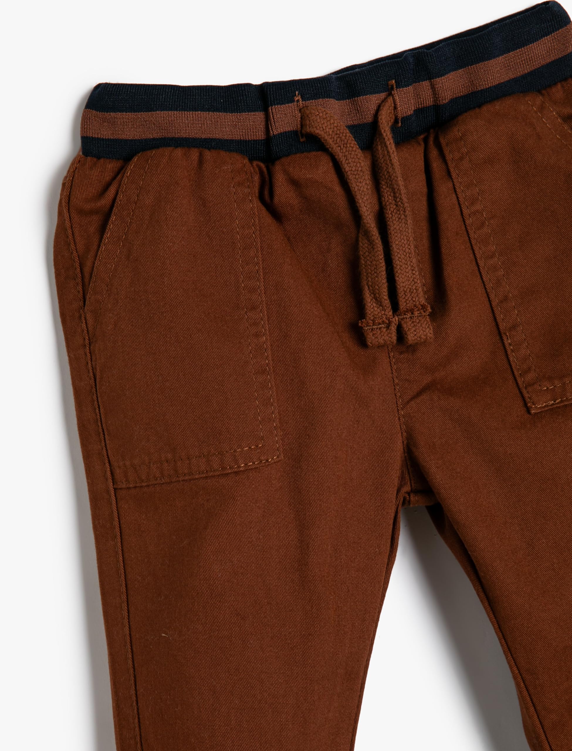 Koton Jogger Trousers Pocket Detail Elastic Waist Cotton - Spodnie Niemowlęta