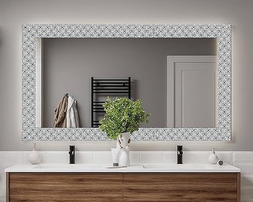 Vista 106 de FLFK Calcomanías de pared para despegar y pegar, para habitación de los niños, calcomanías de peces bajo el mar, 4 x 240 pulgadas (azul)