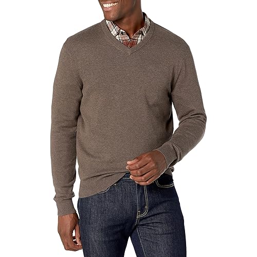 Amazon Essentials Men's V-Neck Sweater (Available in Big & Tall)