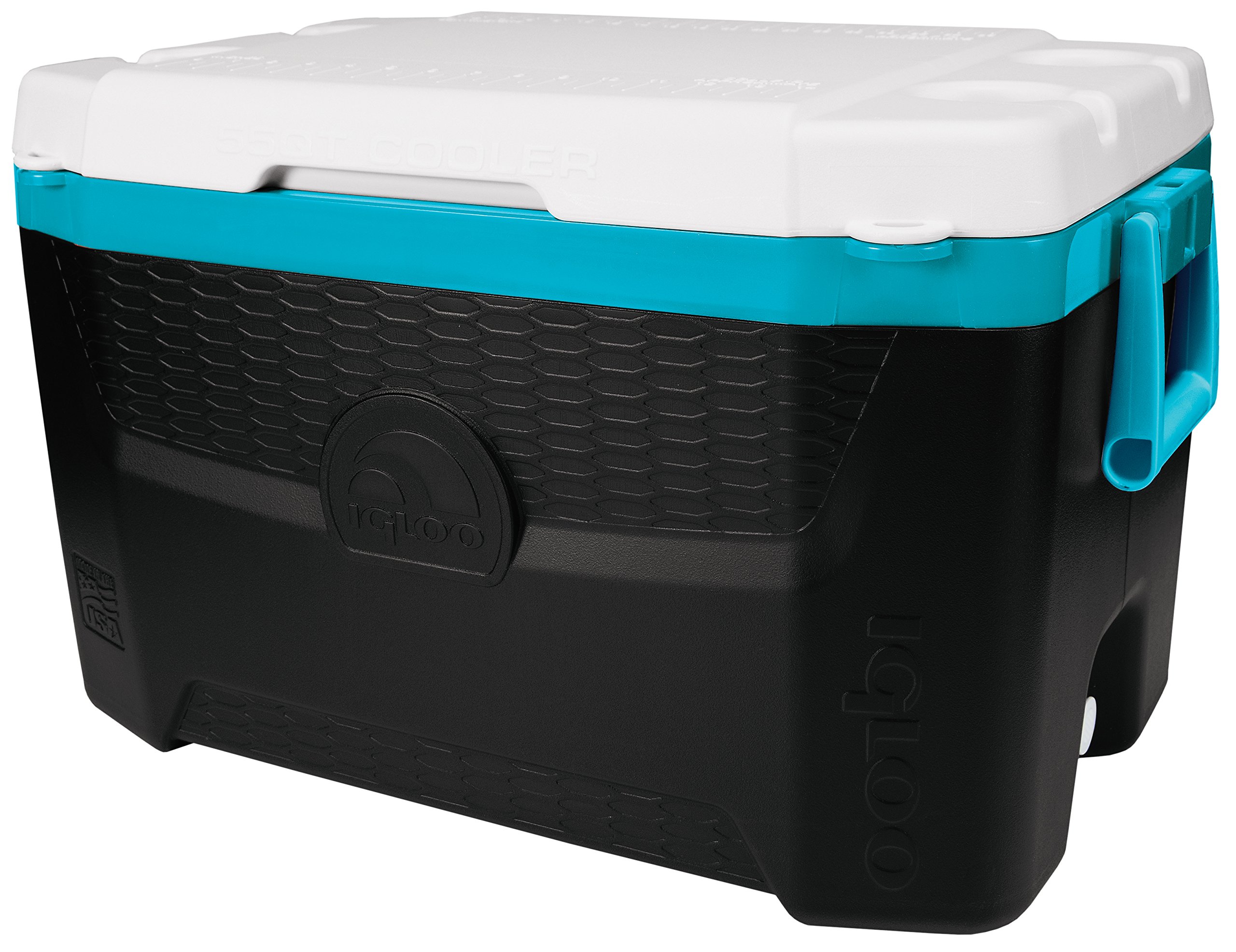 Amazon | igloo(イグルー) カンタム 55 (52L) ターコイズ #49650(BK 