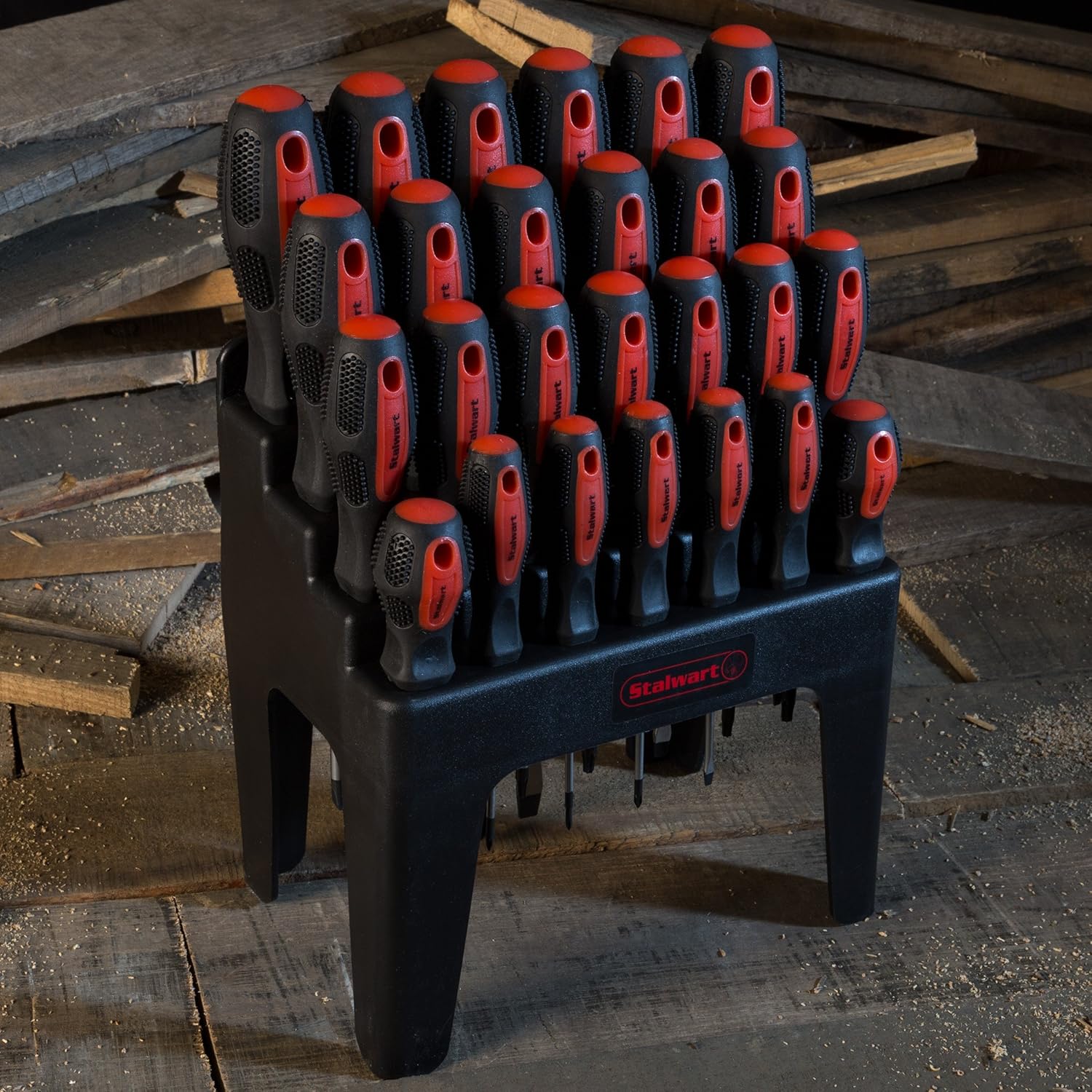 Bеѕt Dеаl Stalwart - 75-HT4090 26 Piece Screwdriver Set with Wall Mount, Stand and Magnetic Tips- Precision Kit Including Phillips, Slotted, Pz and Star Screwdrivers By Uр Tо 40% оƒƒ Stalwart - 75-HT4090 26 Piece Screwdriver Set with Wall Mount, Stand and Magnetic Tips- Precision Kit Including Phillips, Slotted, Pz and Star Screwdrivers By