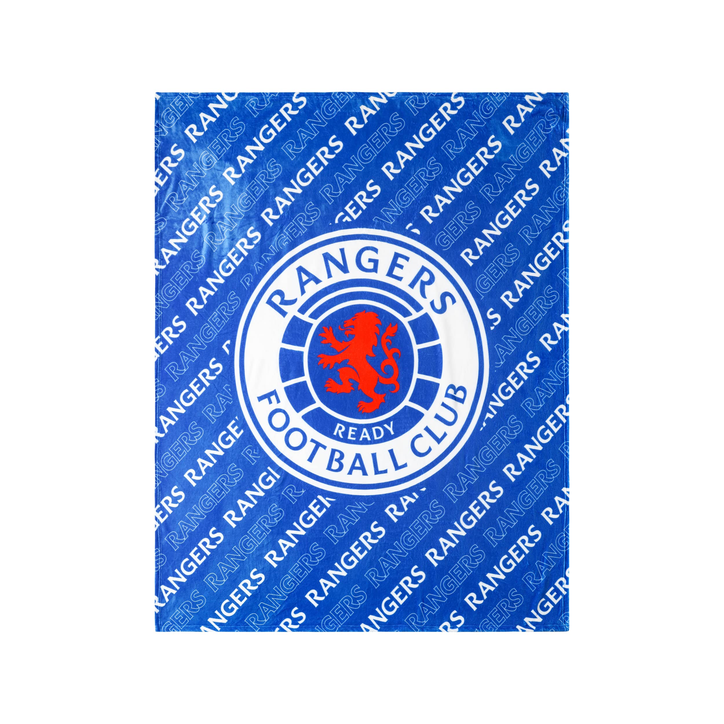 FOCO Coperta con licenza ufficiale del Rangers FC Football Supreme Slumber