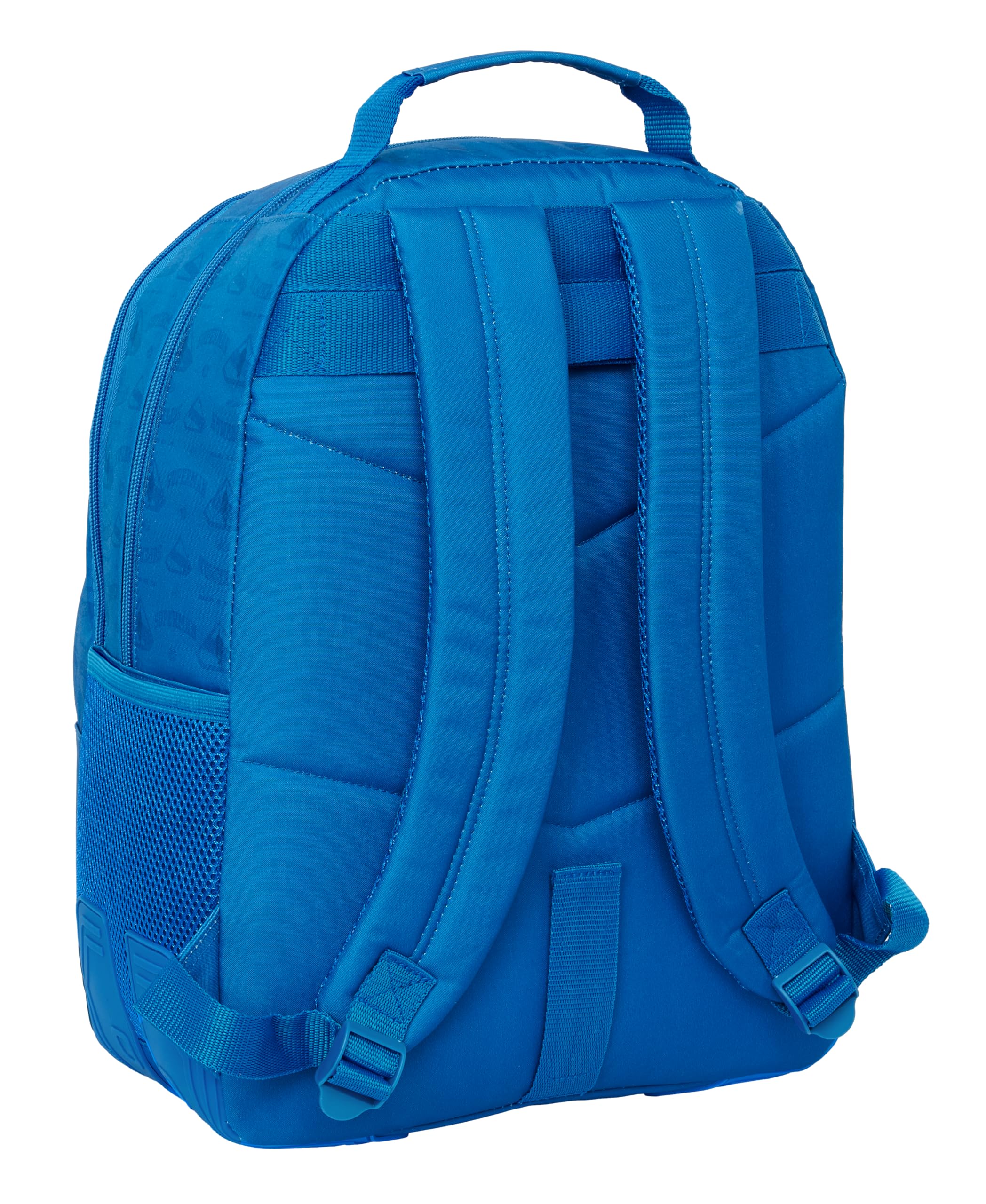 Safta SUPERMAN - Mochila Escolar Infantil, Ideal para Niños de Diferentes Edades, Cómoda y Versátil, Calidad y Resistencia, 32x15x42 cm