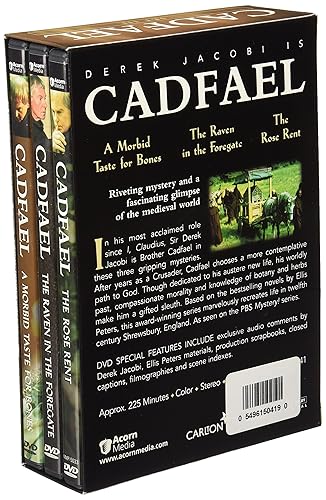 Miniatura 2 de Brother Cadfael Set 3 (The Rose Rent A Morbid Taste for Bones The Raven in the Foregate)