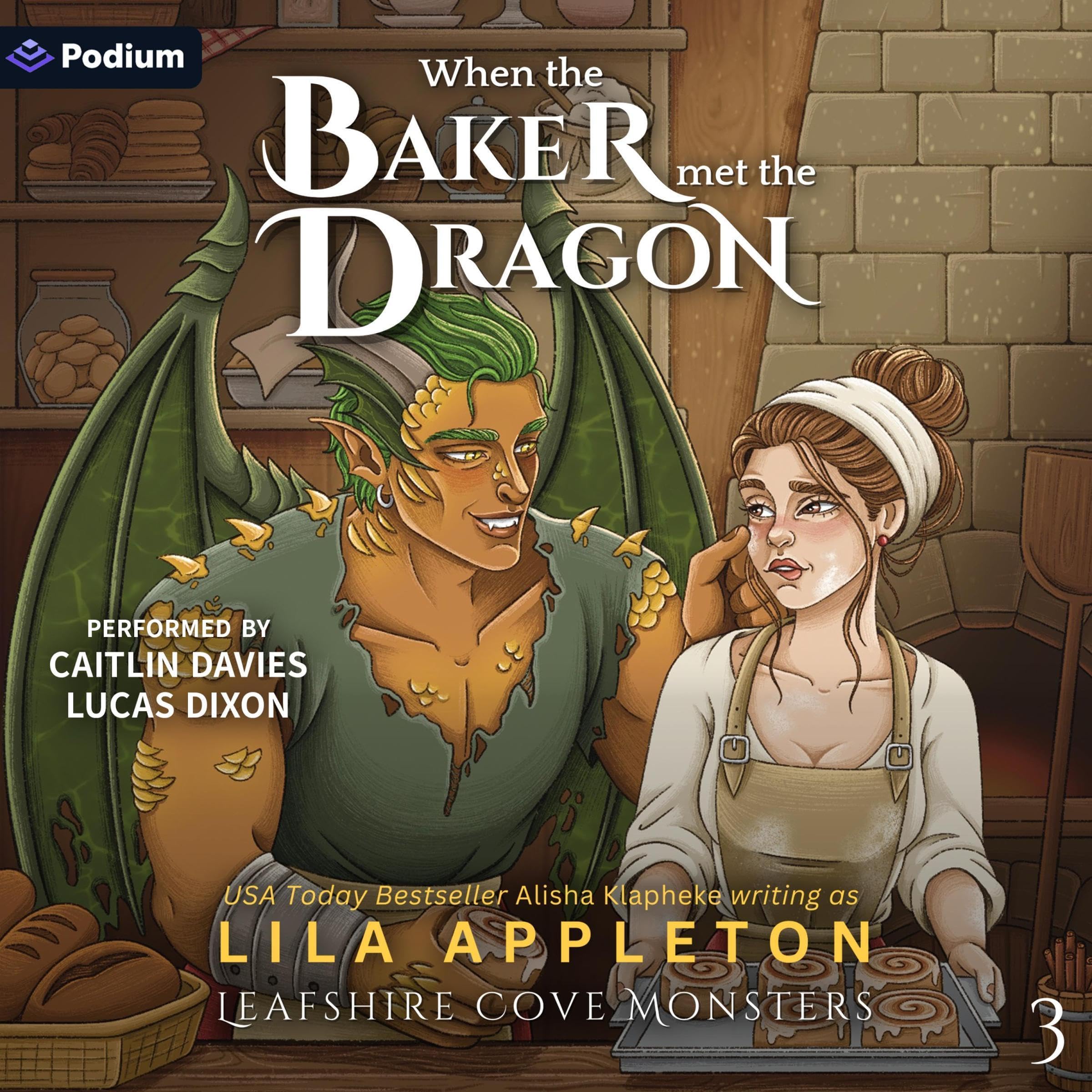 Cover art for When the Baker Met the Dragon