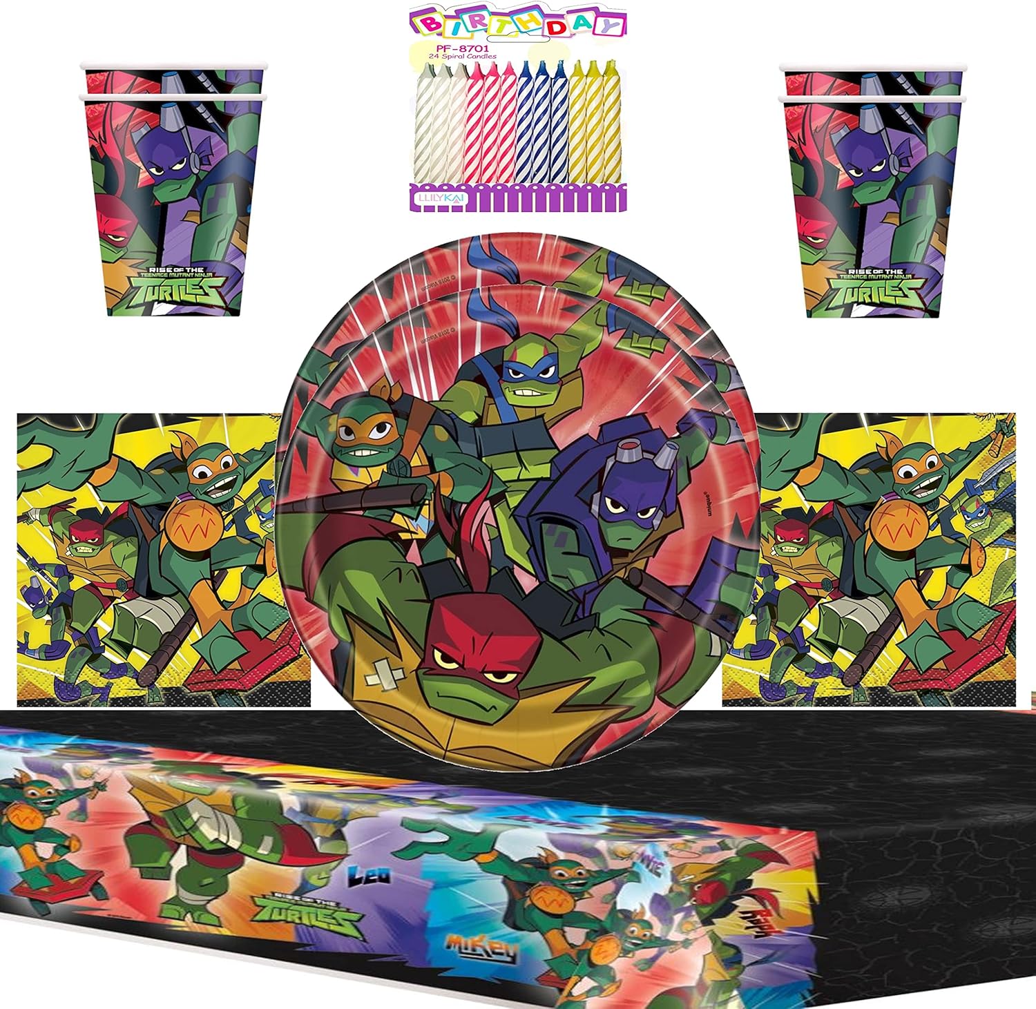 Teenage Mutant Ninja Turtle Birthday Party Supplies Pack