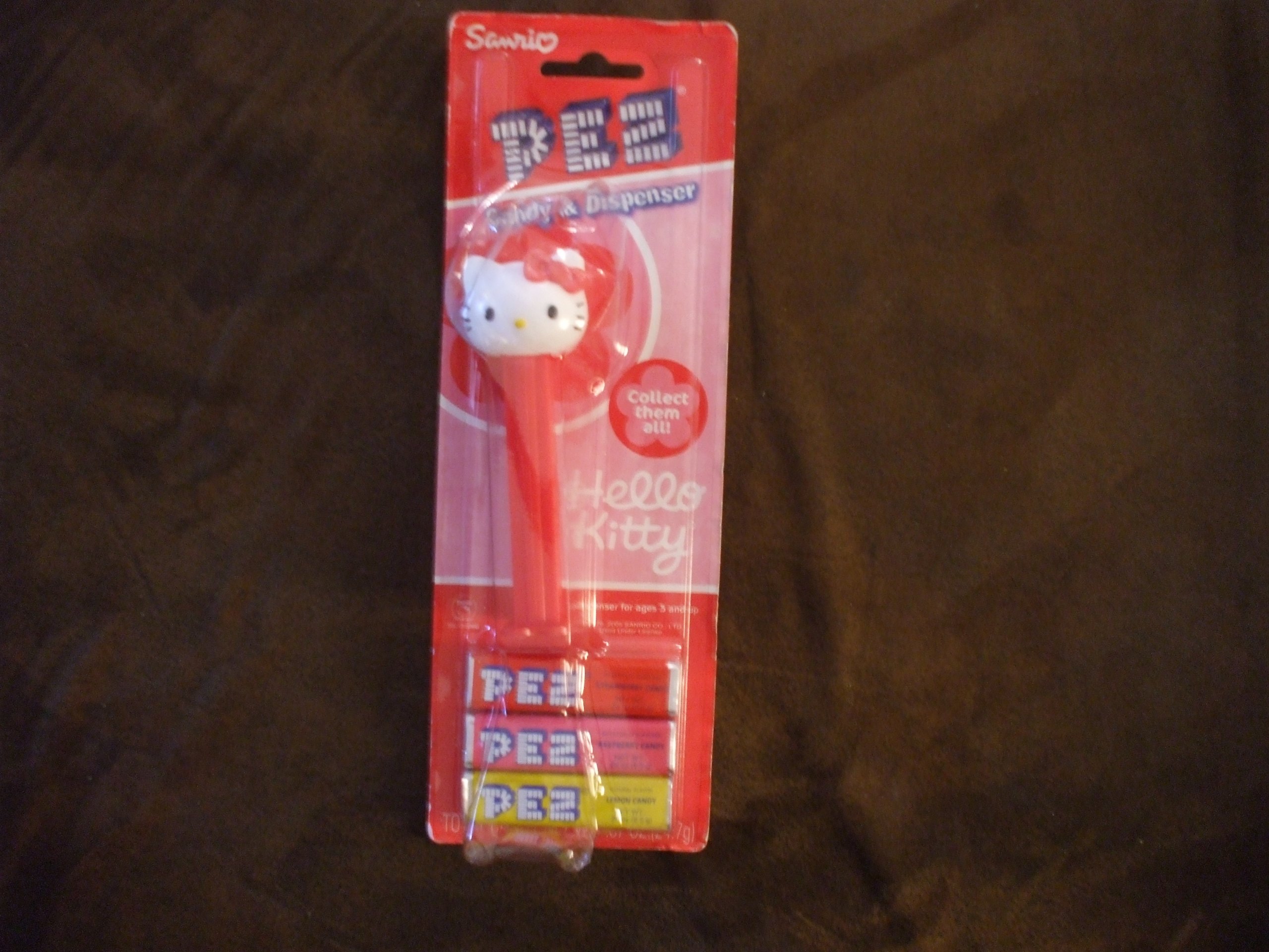 Hello Kitty (RED) Pez Dispenser .87 oz