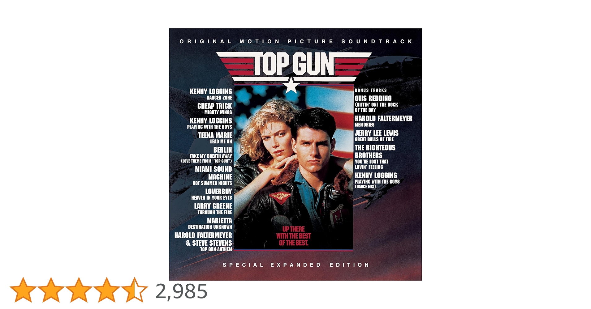 Amazon.co.jp: Top Gun Soundtrack: ミュージック