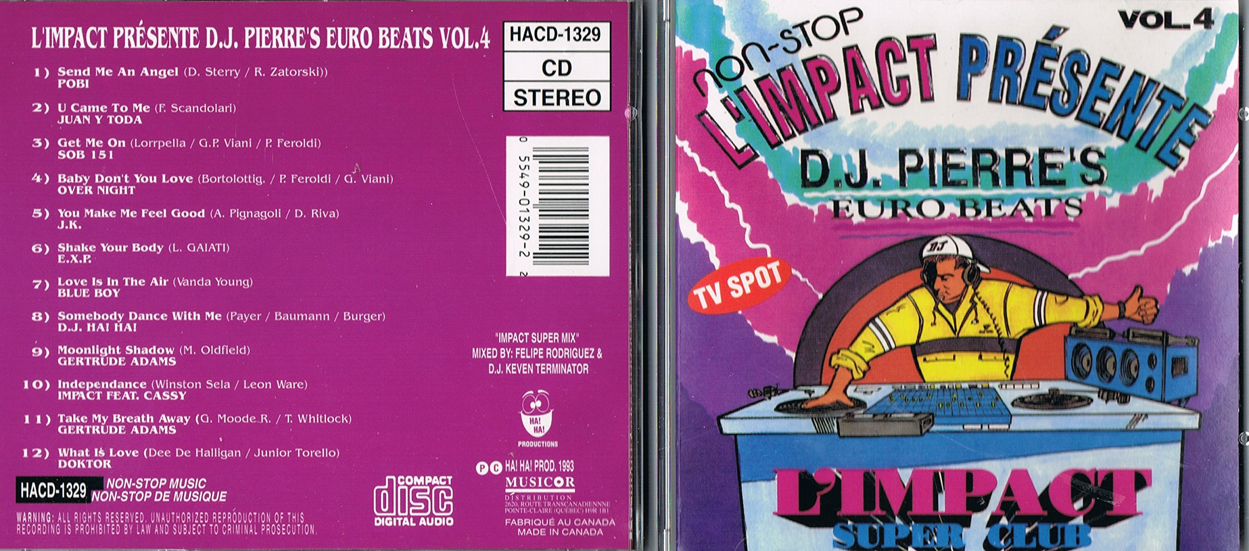 Non Stop Mix 4 [Audio CD] DJ Pierre