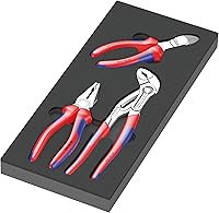 Vista 1 de Wera 05150180001 9780 Inserto de espuma KNIPEX Alicates Set 1, 3 Piezas