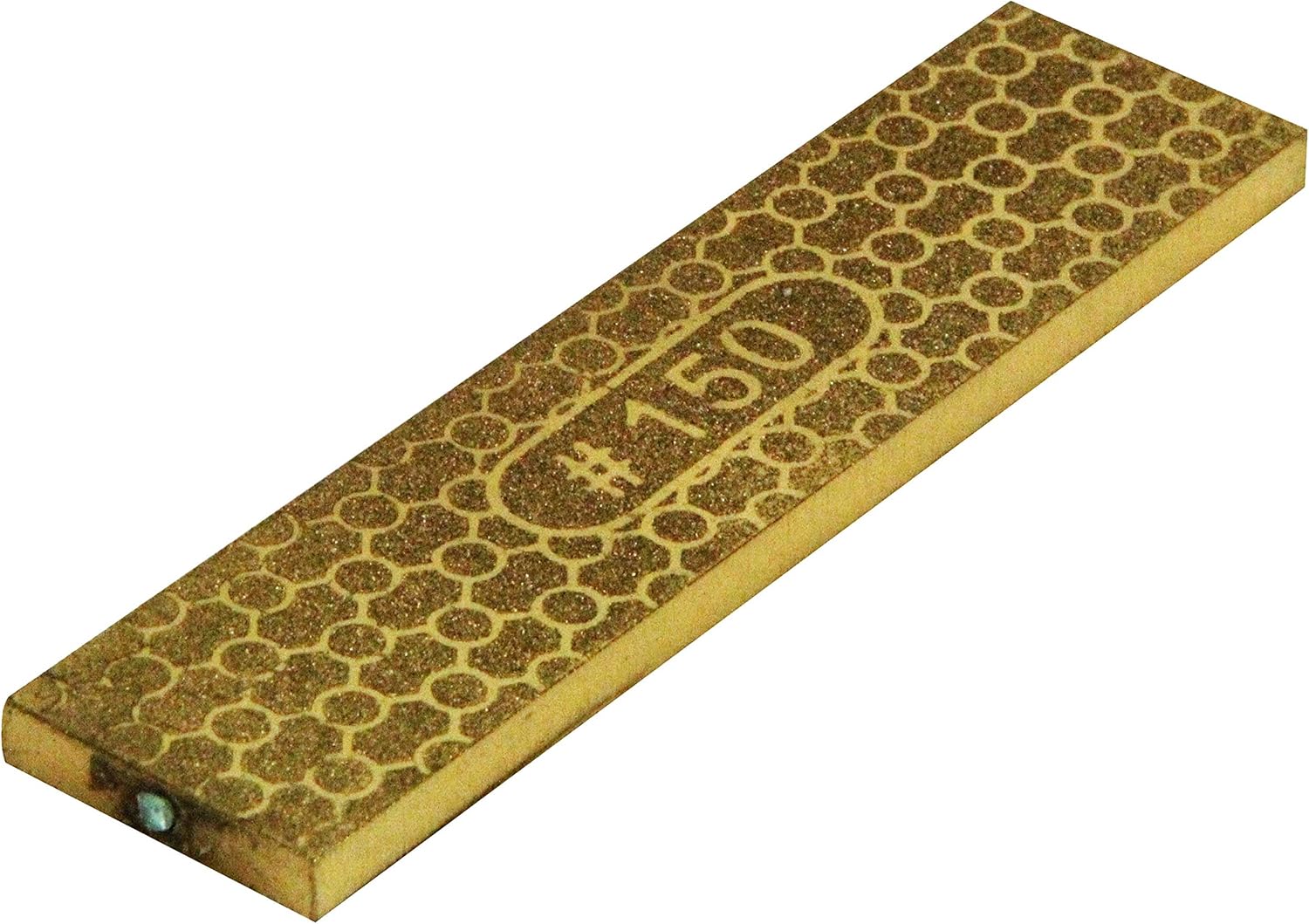 SK11 Double Sided Diamond Plate, GOLD #150 #600, 1.0 x 3.9 x 0.2 inches (25 x 100 x 5 mm)