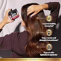 Vista 4 de Gomitas de Biotina 10000mcg para Mujeres y Hombres - Gomitas Extra Fuertes para Cabello, Piel y Uñas con Colágeno - Suplemento Natural de Gomitas