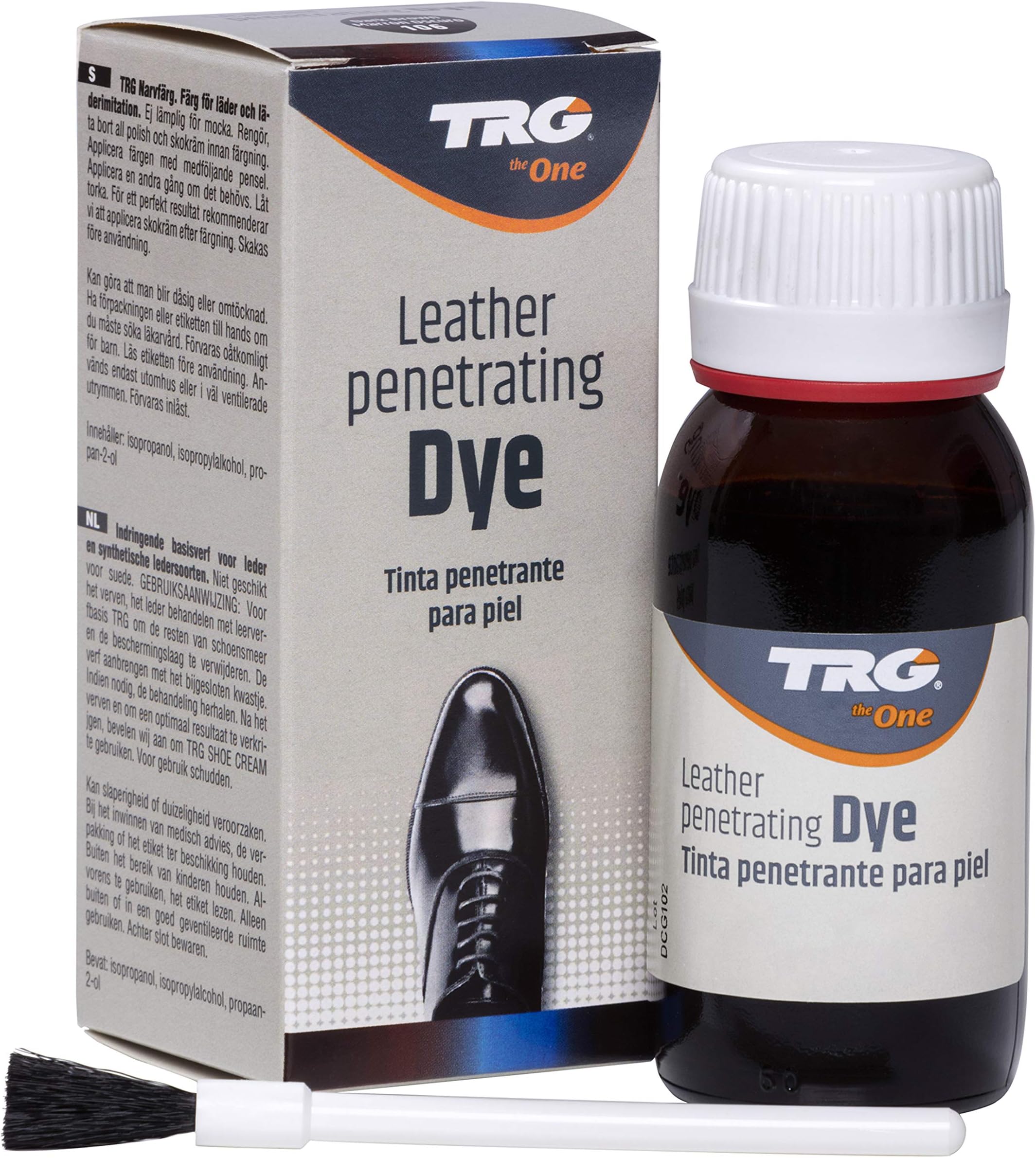TRG The One Leather Penetrating Dye, Leather Penetrating Dye, 117 Navy Blue, 50 ml