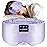 LC-dolida Luxurious Silk Soft Sleep Mask, Sleep Headphones with Bluetooth 5.4 for Side Sleeper, Total Blackout Eye Sleeping Mask for Women and Men, Ideal Gift for Restful Sleep, Travel(Light Purple)