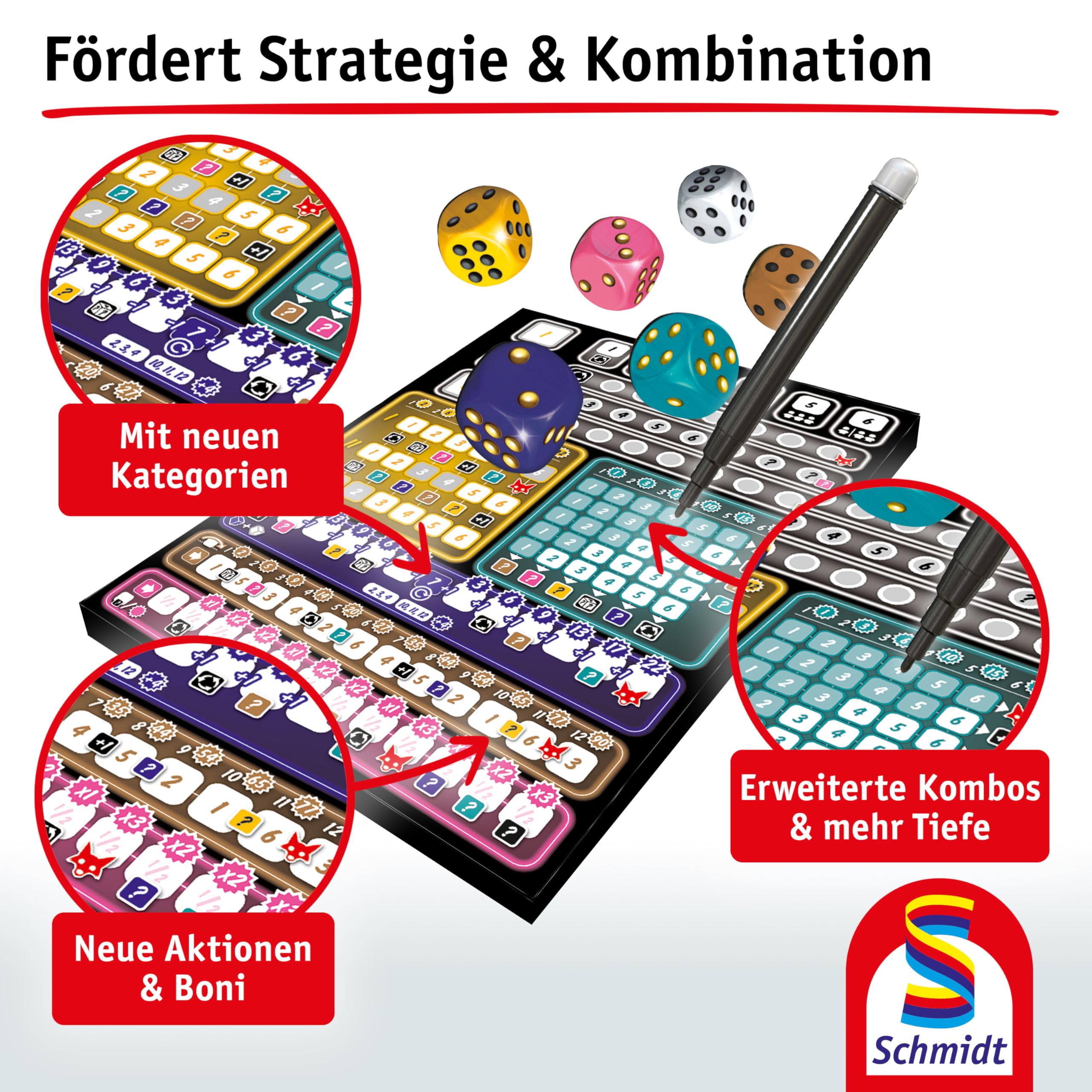 Clever hoch Drei: Familienspiele