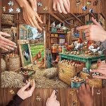 Chicken Coop Puzzles for Adults 1000 Piece, Jigsaw Puzzles for Adults, Adult Challenging Game Toys, Impossible Puzzle, Family Decoration Puzzle