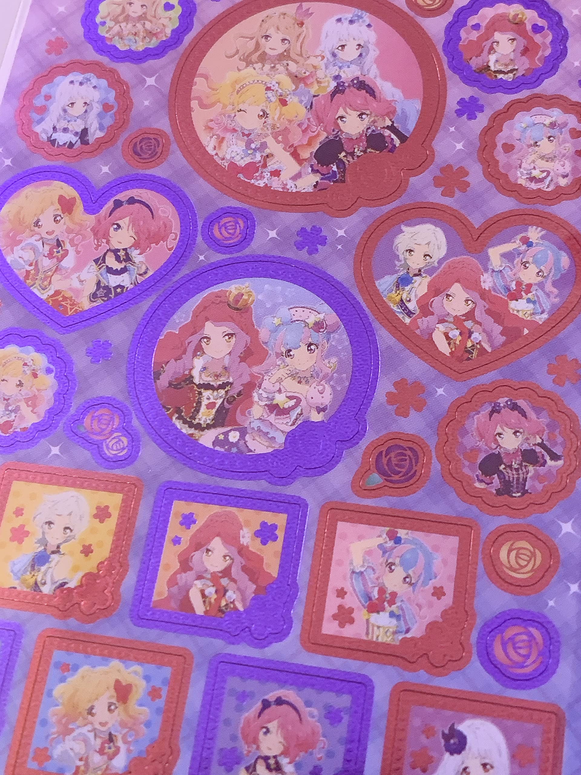 アイカツスターズ！ パステッカー フワフワドリーマー アイカツスターズ！ パスステッカー フワフワドリーマー