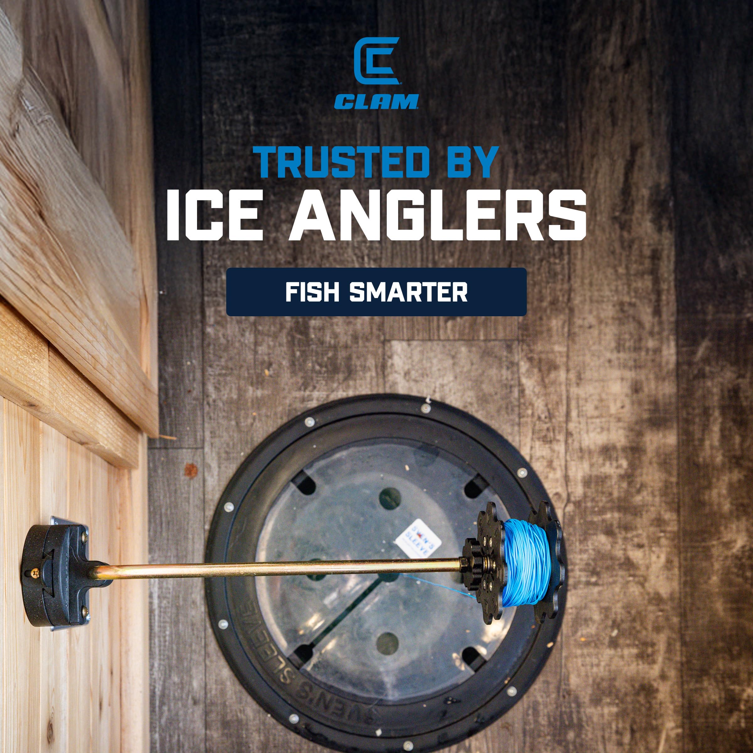amazon ice fish rattle reels Amazon.com: CLAM ClamLock Rattle Reel for Ice Fishing Shelters : Sports &  Outdoors