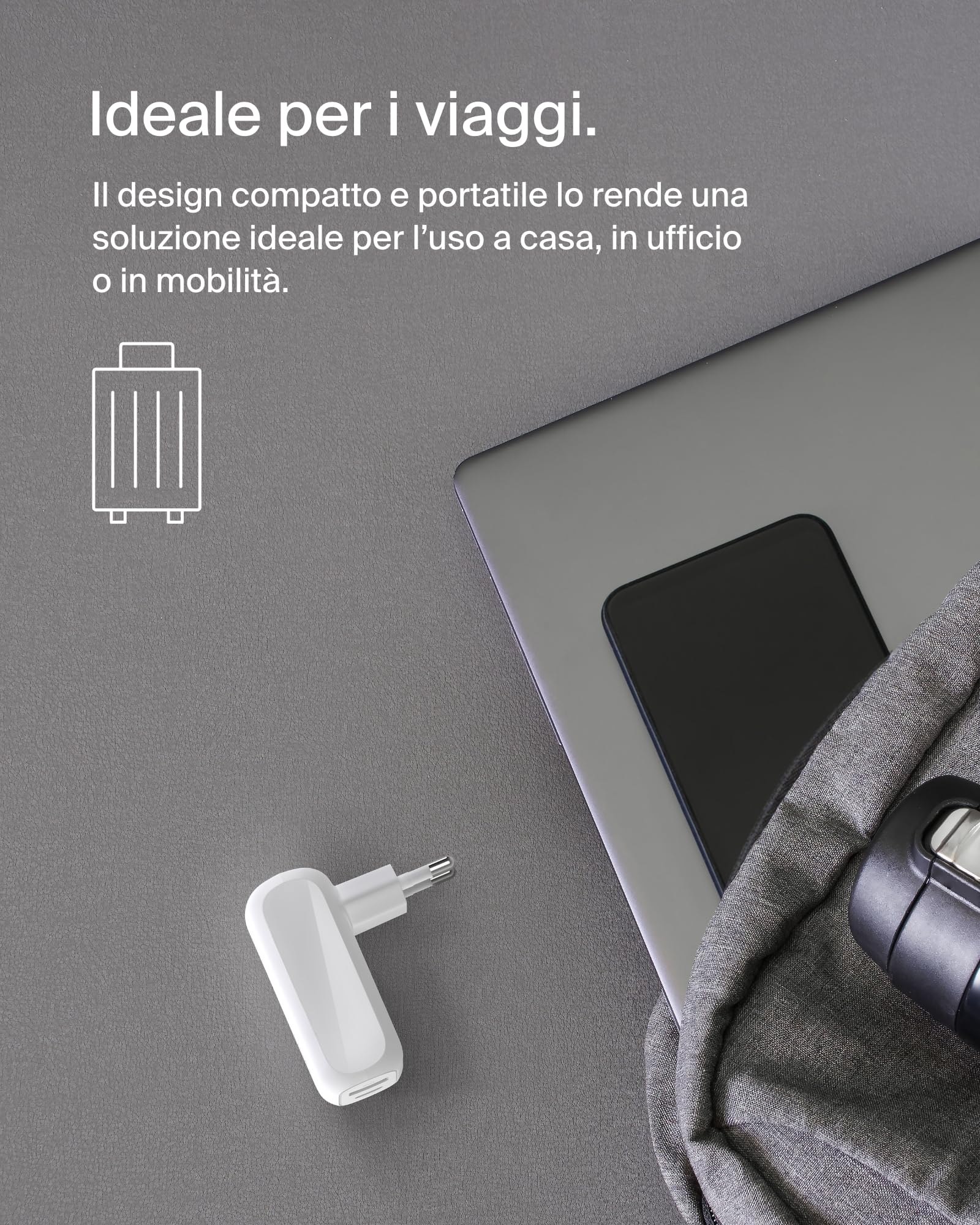 Belkin BoostCharge doppio caricatore usb da parete da 42 W, ricarica rapida USB-C + USB-A per iPhone 16,16 Plus,16 Pro,16 Pro Max,15,15 Pro Max, 14,Galaxy S24, Plus,Ultra,iPad,AirPods e altri, bianco