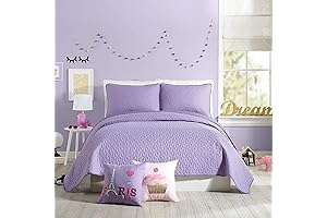 URBAN PLAYGROUND All Seasons Coty Purple Full/Queen Quilt Set