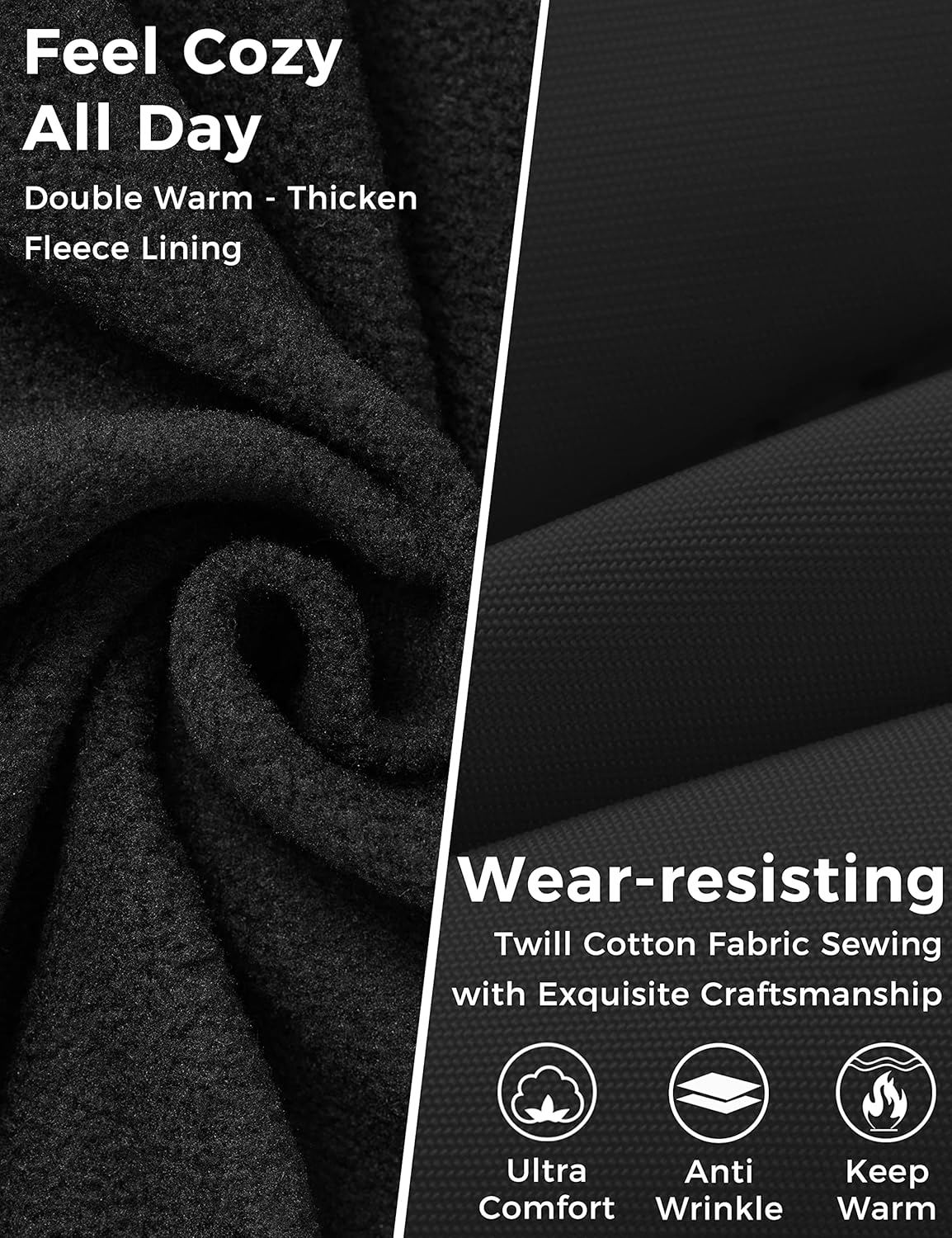 wantdo Women's Thicken Winter Vest Warm Puffer Vest with Removable Fur Hood - Image 4