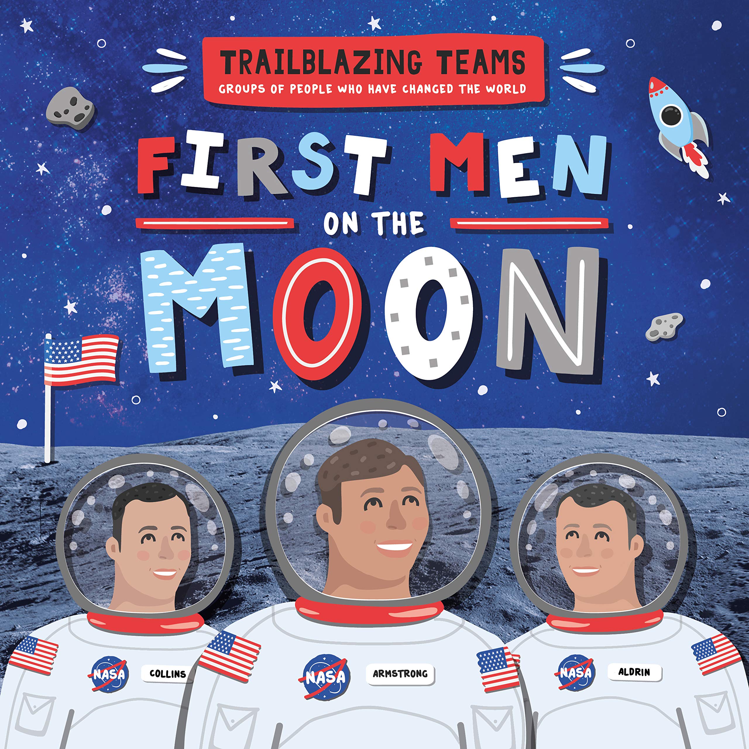 First Men on The Moon by Emilie Dufresne (Paperback Book)