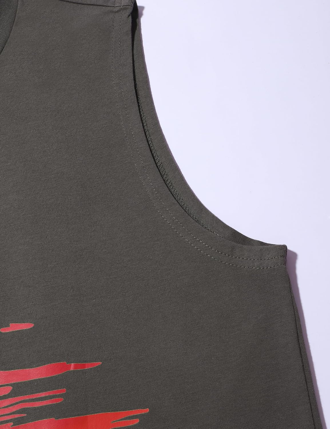 Tank Tops Men Hawaiian Palm Tree Print Mens Tank Top Vacation Sleeveless Shirts for Men - Image 5