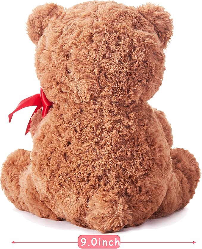 Peluche Oso de Peluche IKASA 10.6 pulgadas Suave Regalo San Valentín miniatura 5