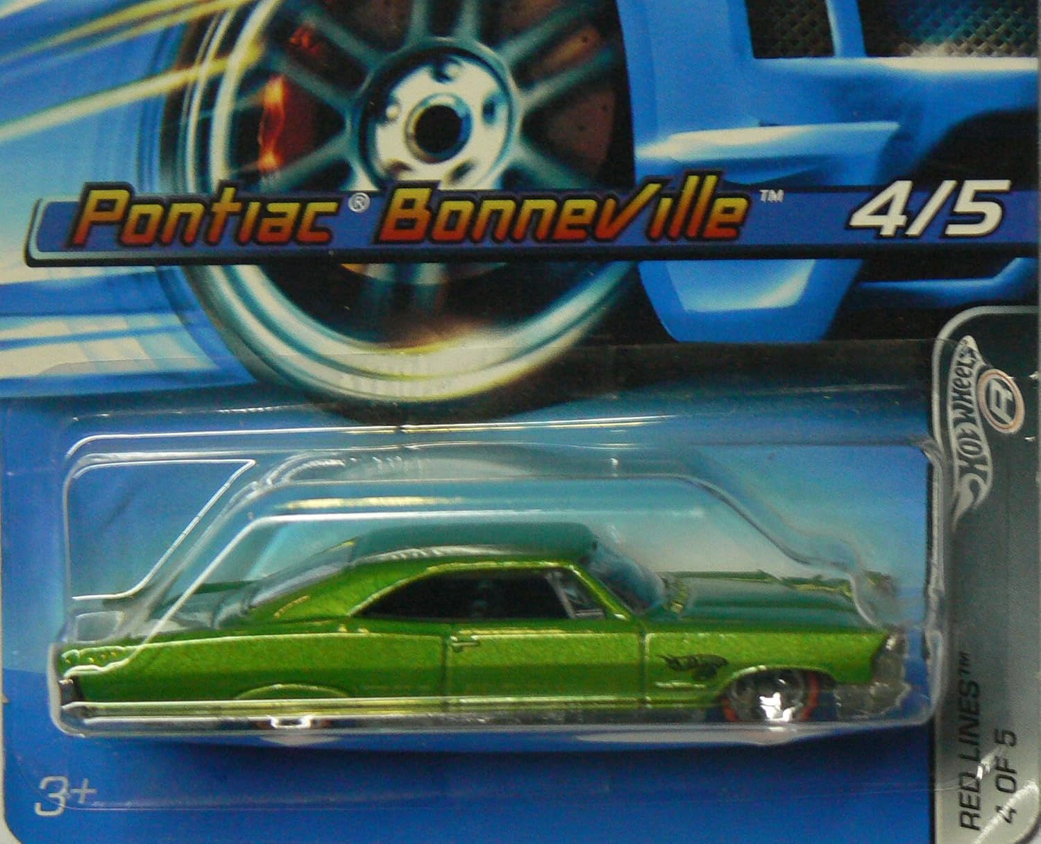 Hot Wheels 2005 Red Lines Pontiac Bonneville 4/5 #099 5 Spoke