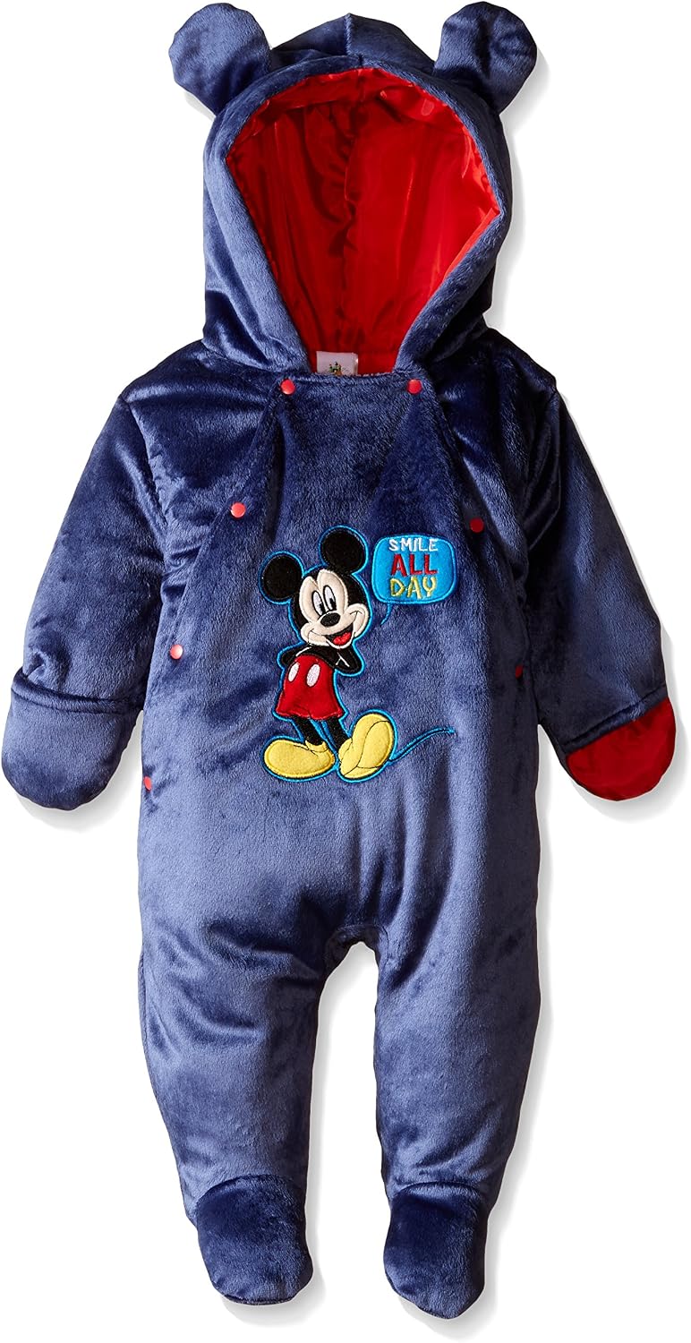 Disney Baby-Boys Newborn Mickey Mouse Pram with Ears