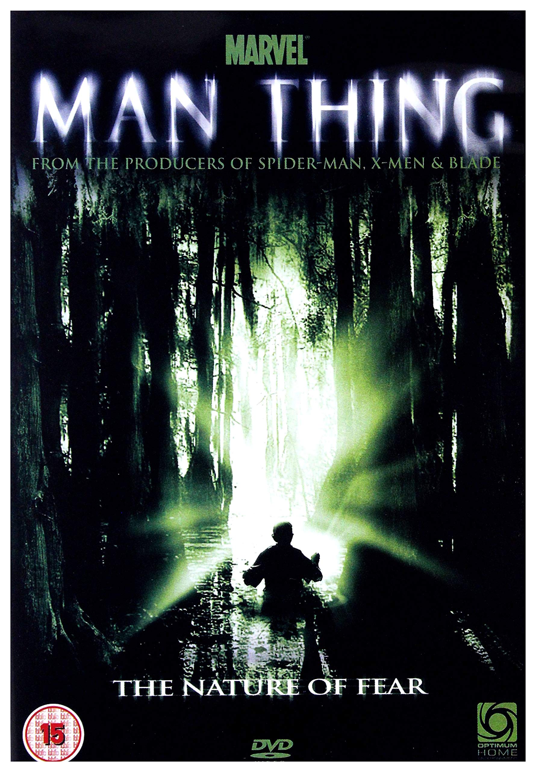 Man Thing DVD película de culto de terror edición Reino Unido importación