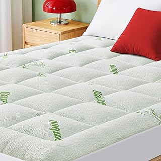 Mattress Cooling Bamboo Pillow Top Mattress Pad