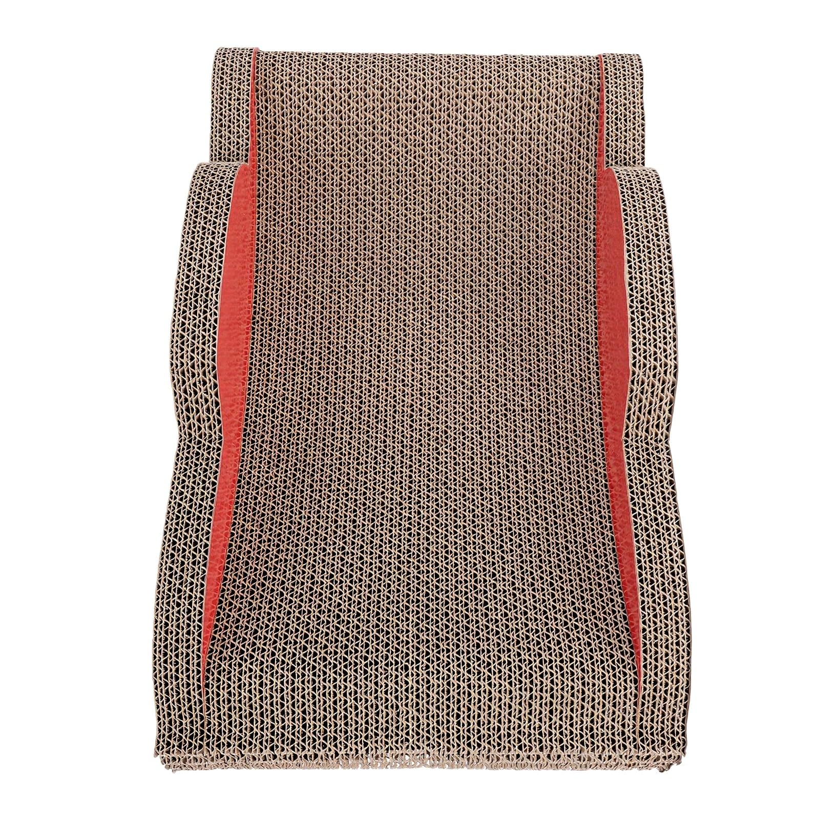 Tiragraffi per Gatti Grande Tiragraffi per Gatti in Cartone, 19,7x11,8x6,3 Pollici per Grande Tappetino Antigraffio Reversibile per Animali Domestici per Riposo per Gattini Al Coperto Gioca a