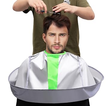 Hair Cutting Capes Umbrella, Barber Cape Cloak Cape for Home and Salon Use
