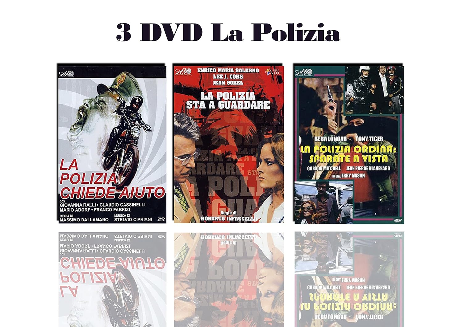 Speciale Offerta 3 DVd La Polizia, La Polizia Ordina Sparate a Vista