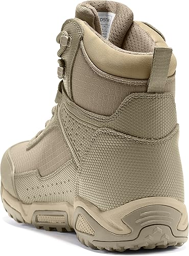 Miniatura 2 de Coostar Men's Water-Resistant Work Boots Lightweight Tactical Boots Non-Slip Hiking Boots for Men
