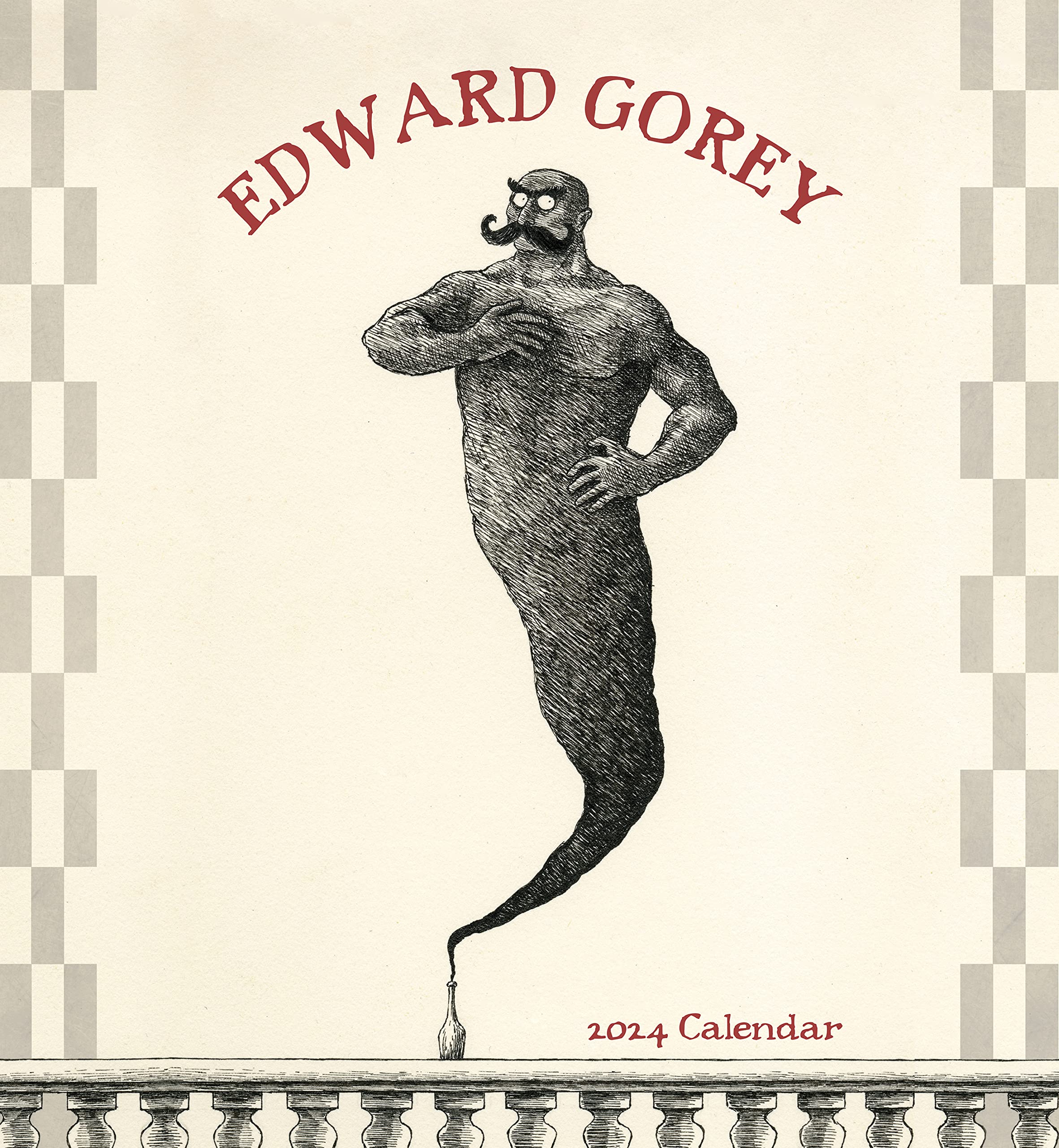 Edward Gorey Calendar 2024 Calendar – Wall Calendar