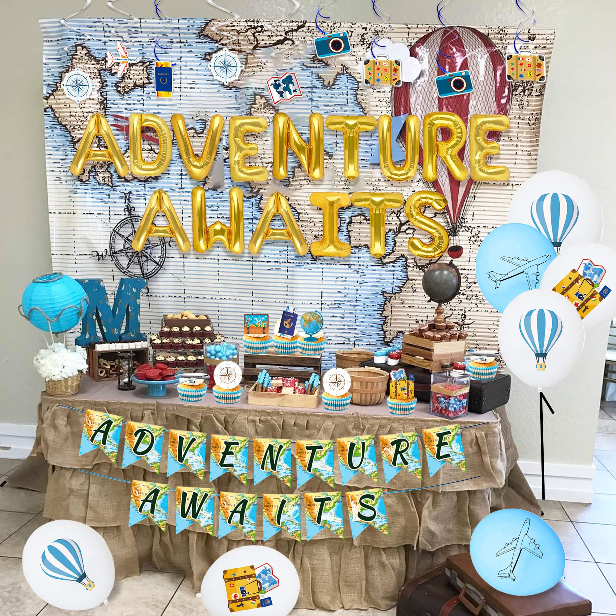 Travel Boy Party Kara's Party Ideas "Explore Your World" Travel