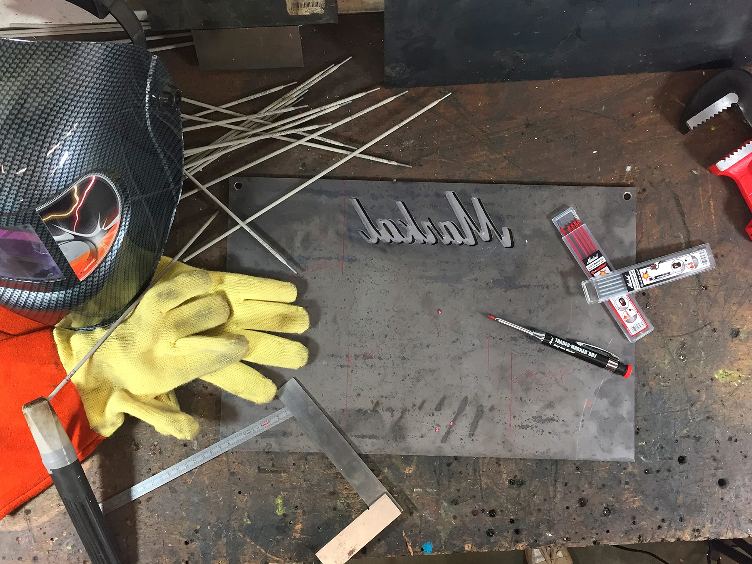 MARKAL 96281 Trades-Marker Kit de Demarrage Soudage à Sec, Argent