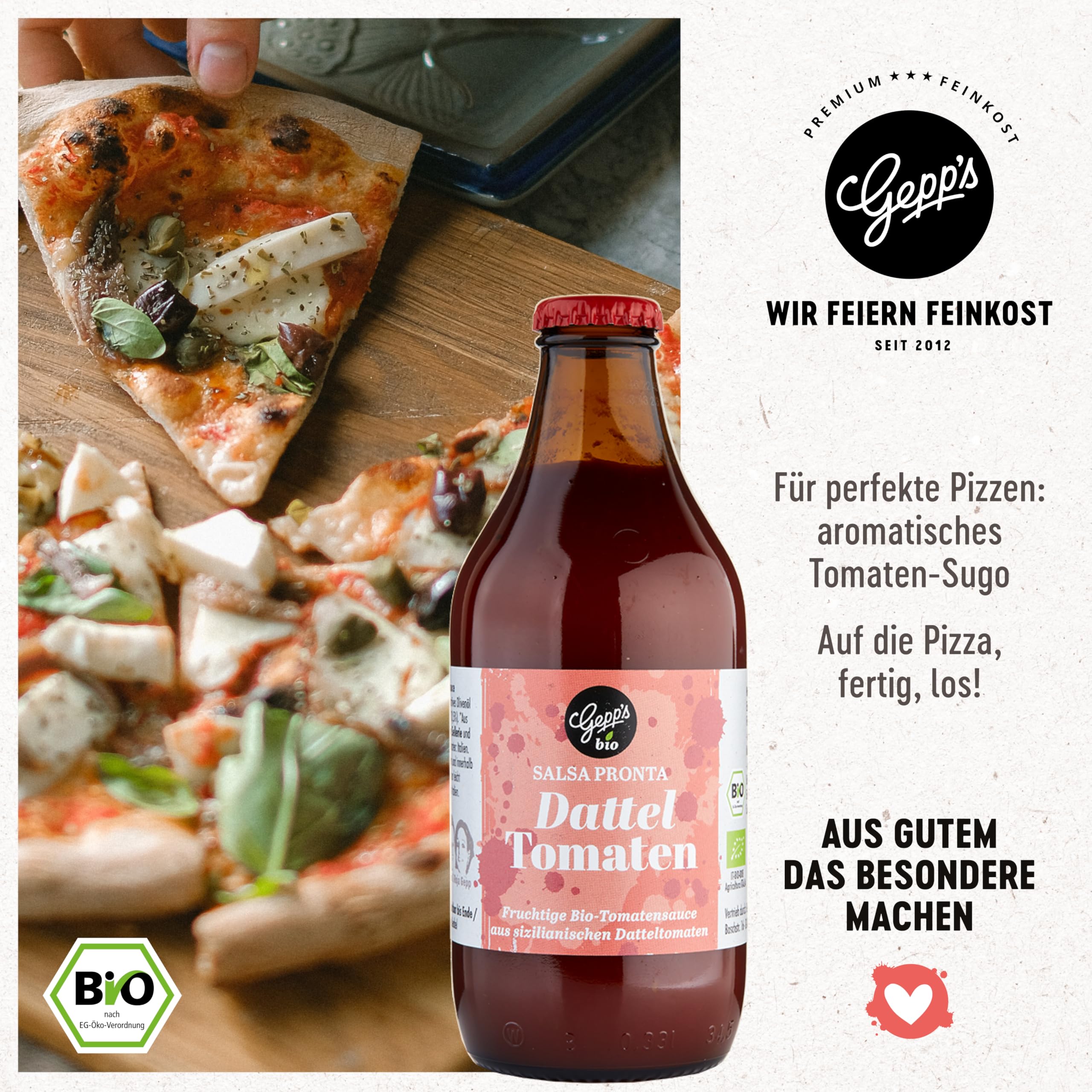 Gepp’s Feinkost Vegan Must-Have Köstliche Variationen an veganen Delikatessen Pasta Bio Pesto Gewürzmischungen Nussöl Aperitif-Essig Fruchtaufstrich
