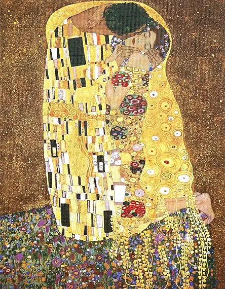 Moruska The Kiss by Gustav Klimt Puzzle for...