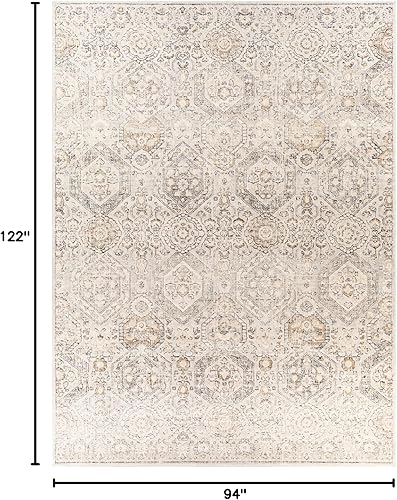 Miniatura 2 de Mark&Day - Alfombra Geelbroek de 8 x 10 pies, alfombra tradicional bronceadamarfil, alfombra beige, gris y negro, para sala de estar, dormitorio o