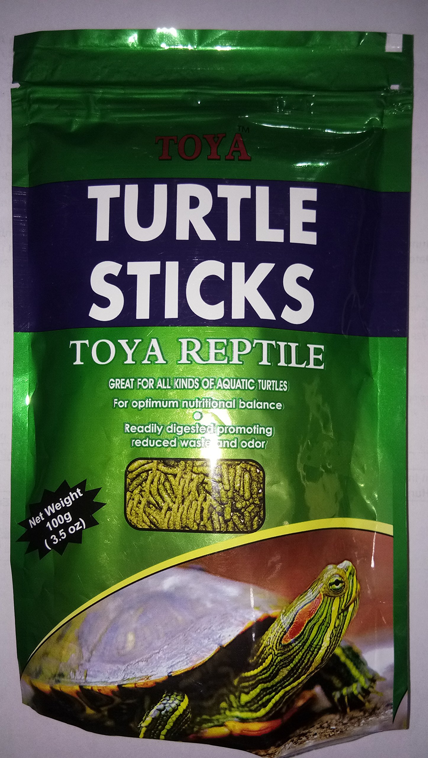 TOYA Turtle Sticks 100g - Toya Reptile - Great for All Kinds of Aquatic Turtles - for Optimum Nutritional Balance (B07CSRDPB2) Amazon Price History, Amazon Price Tracker